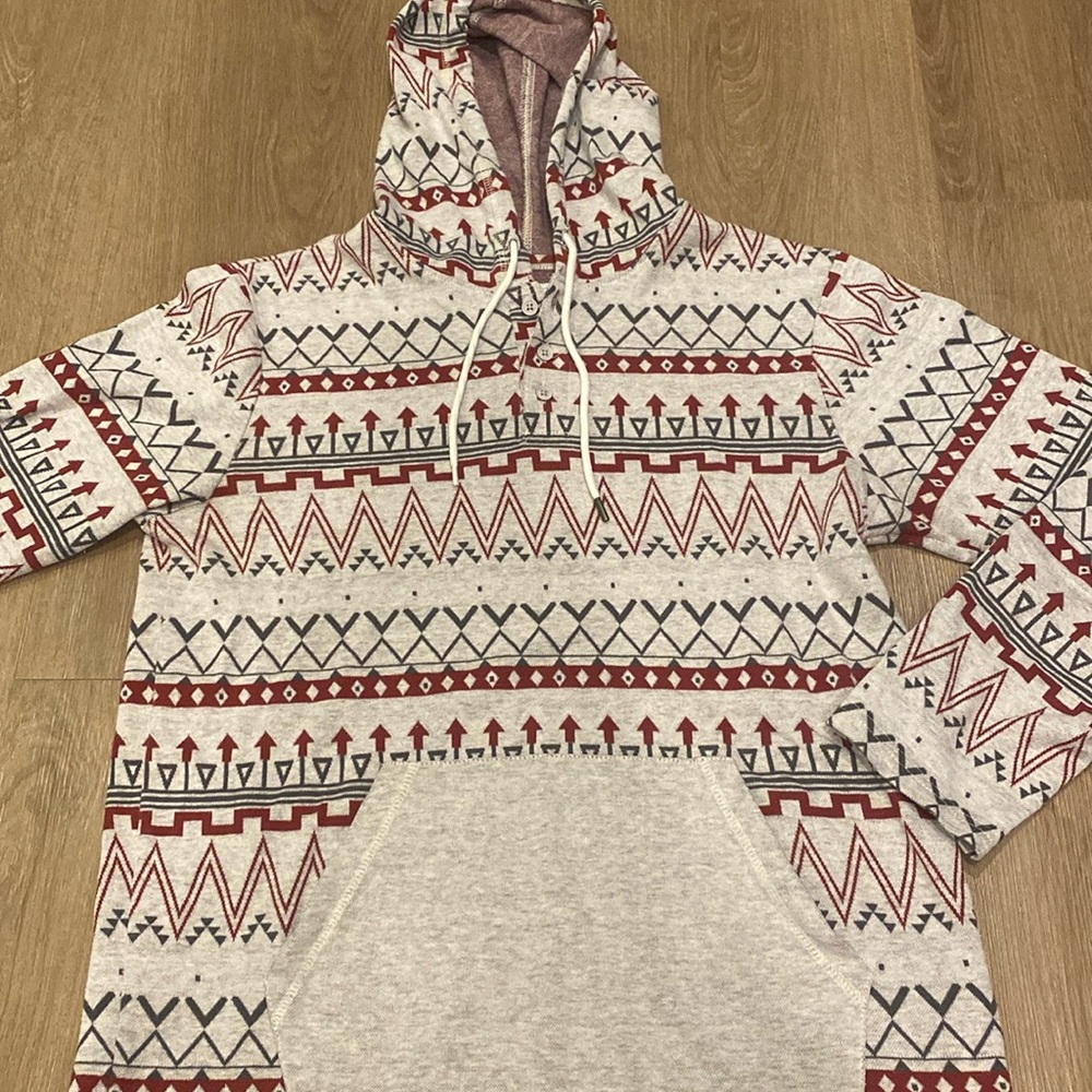 Men’s Aztec on the byas Hoodie